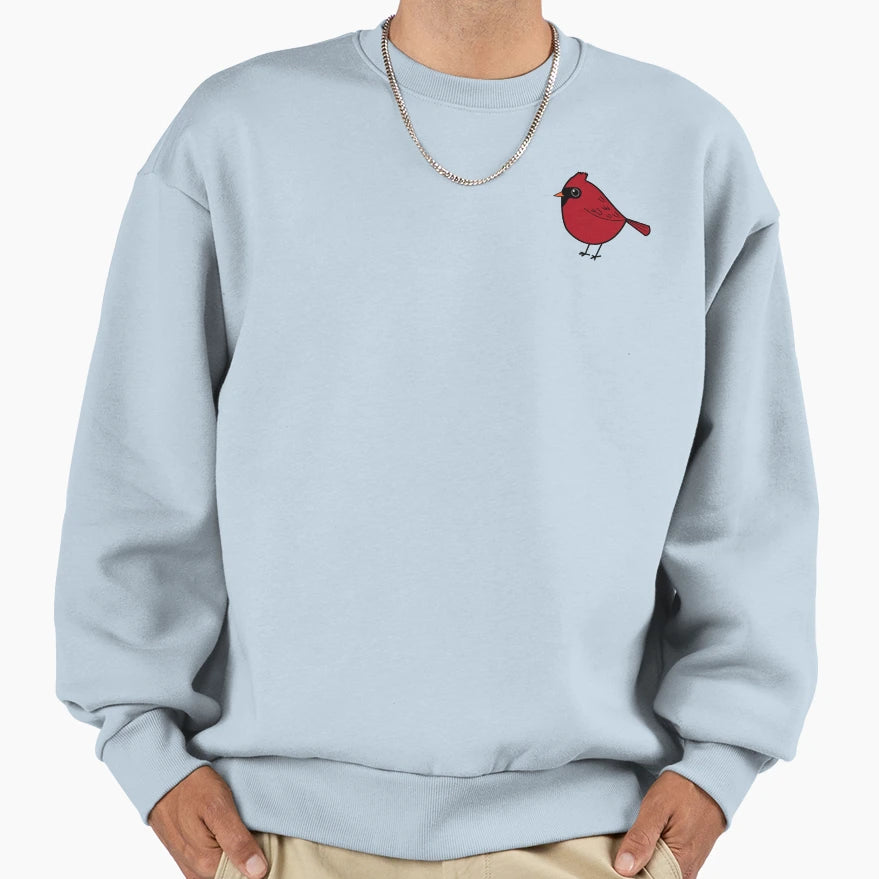 Cardinal Sweatshirt - Minimalist Print Men Women - T-Shirt, Sweatshirt, Hoodie