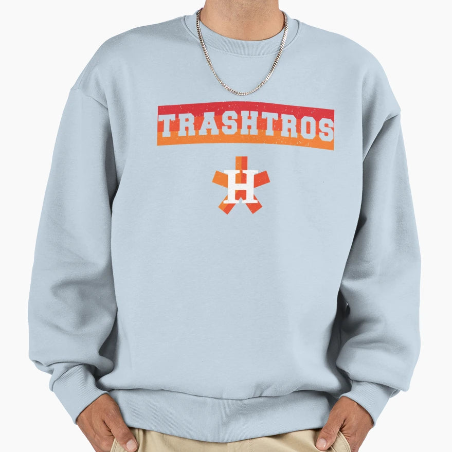 Houston Trashtros Asterisks Cheaters Sweatshirt - Unique Graphic Men Women - T-Shirt, Sweatshirt, Hoodie