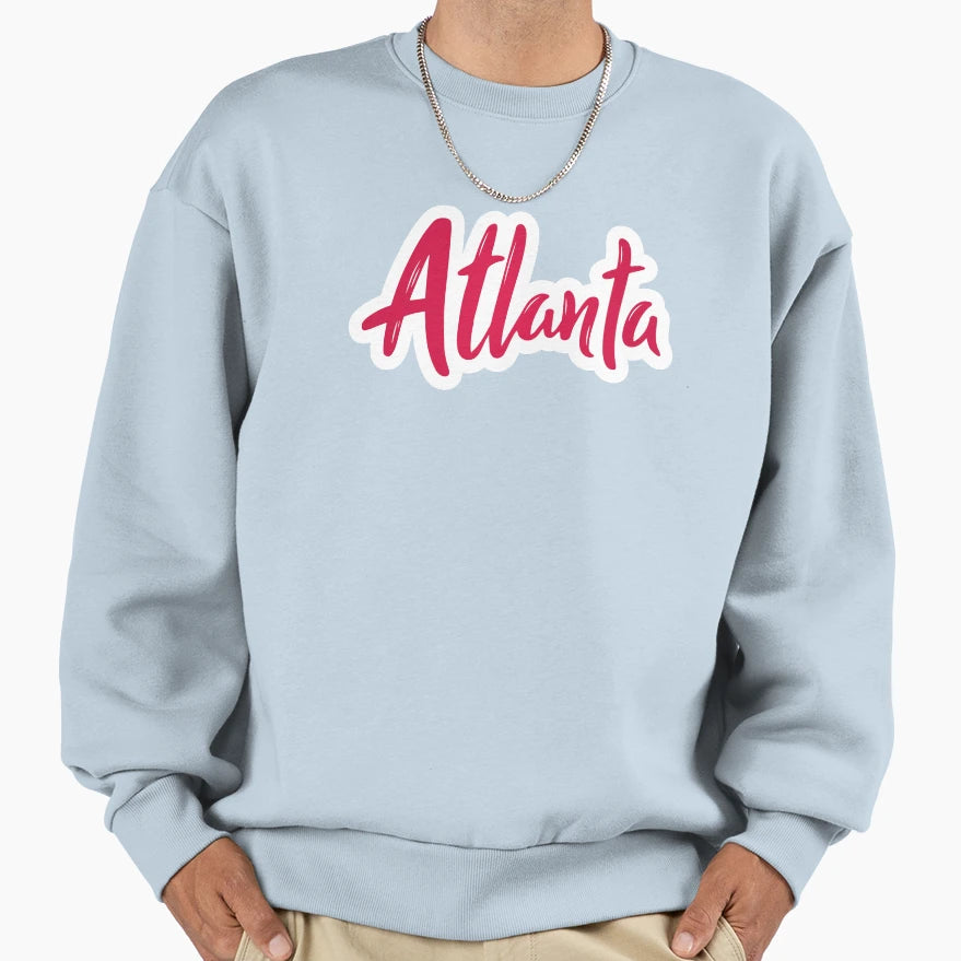 Atlanta Sweatshirt - Custom Art Print for Adults - T-Shirt, Sweatshirt, Hoodie