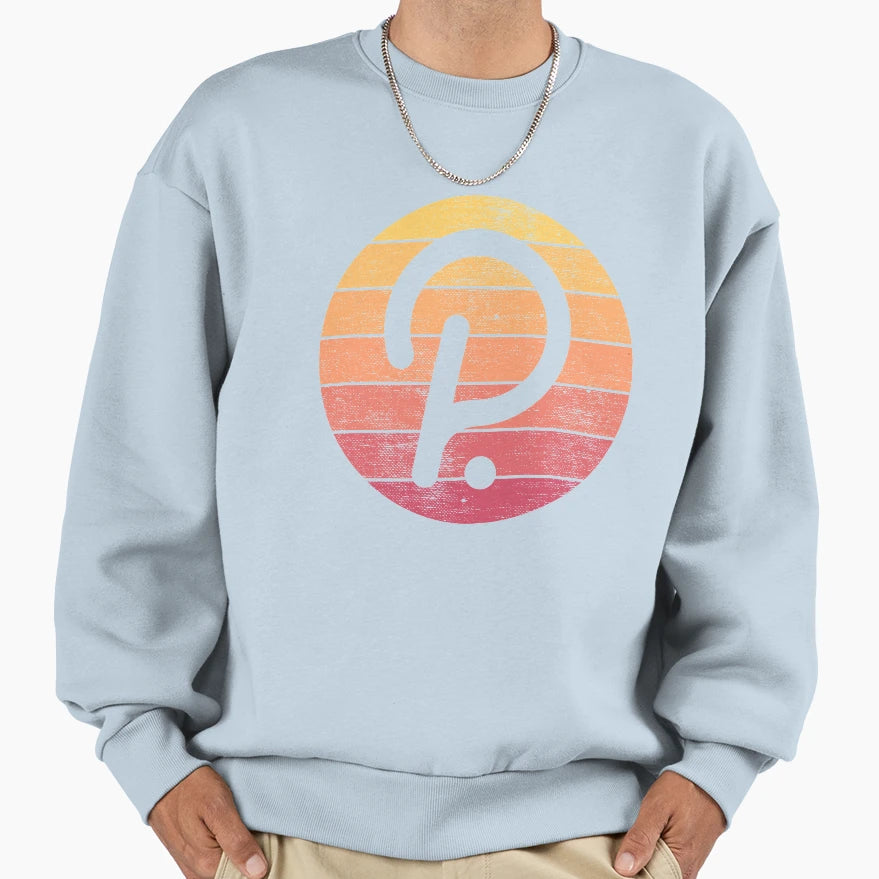Dot Polkadot Crypto Coin Sweatshirt - Graphic Print for Adults - T-Shirt, Sweatshirt, Hoodie