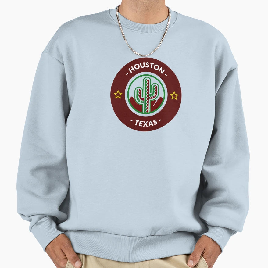 Houston Texas Sweatshirt - Fun Novelty Design Unisex - T-Shirt, Sweatshirt, Hoodie