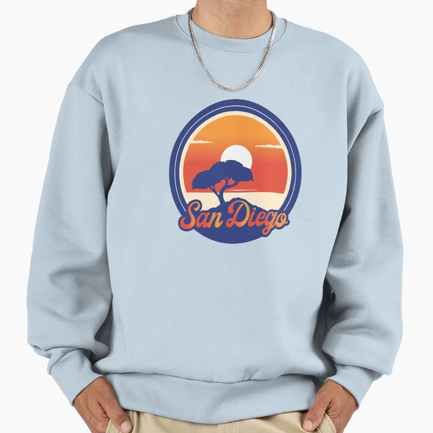 San Diego Sunsets Sweatshirt - Novelty Apparel Men Women - T-Shirt, Sweatshirt, Hoodie