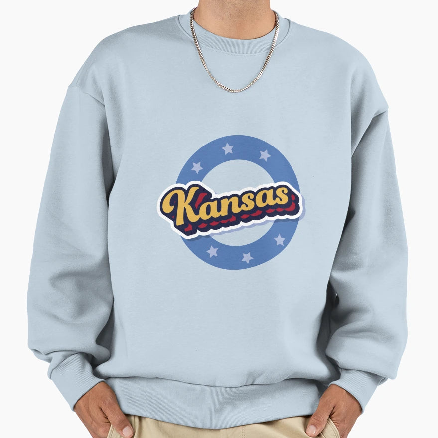 Kansas Sweatshirt - Novelty Apparel Men Women - T-Shirt, Sweatshirt, Hoodie