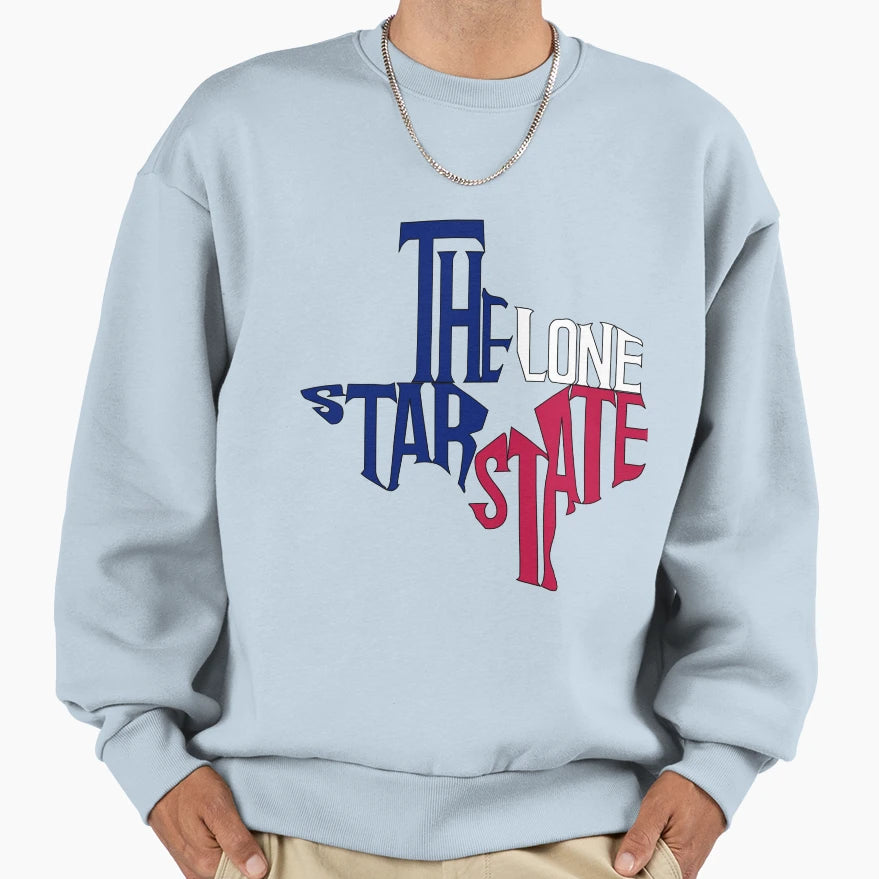 Lone Star State Sweatshirt - Unique Graphic Men Women - T-Shirt, Sweatshirt, Hoodie