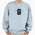 Letter G College Font Good Heaven Sweatshirt - Aesthetic Graphic Unisex - T-Shirt, Sweatshirt, Hoodie