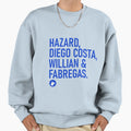 Chelsea Sublime Attacker 2014 2017 Sweatshirt - Unique Graphic Unisex - T-Shirt, Sweatshirt, Hoodie