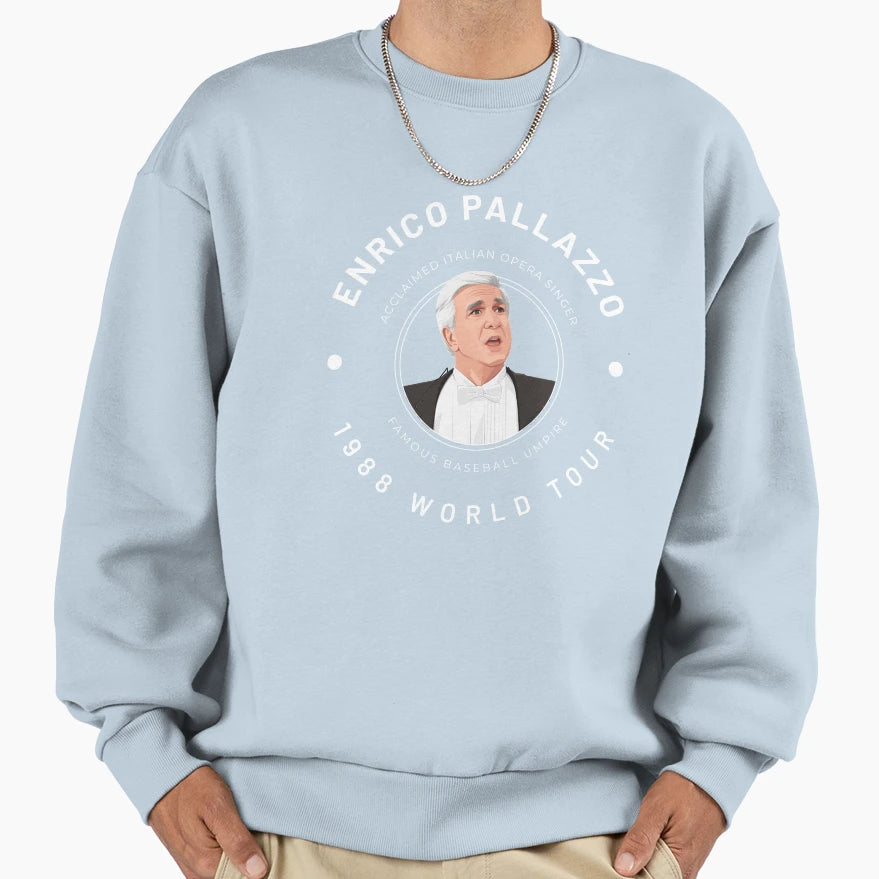 Enrico Palazzo 1988 World Tour Sweatshirt - Custom Art Print Unisex - T-Shirt, Sweatshirt, Hoodie