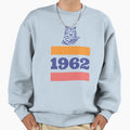 1962 Chinese Zodiac Year Tiger Sweatshirt - Minimalist Print Unisex - T-Shirt, Sweatshirt, Hoodie