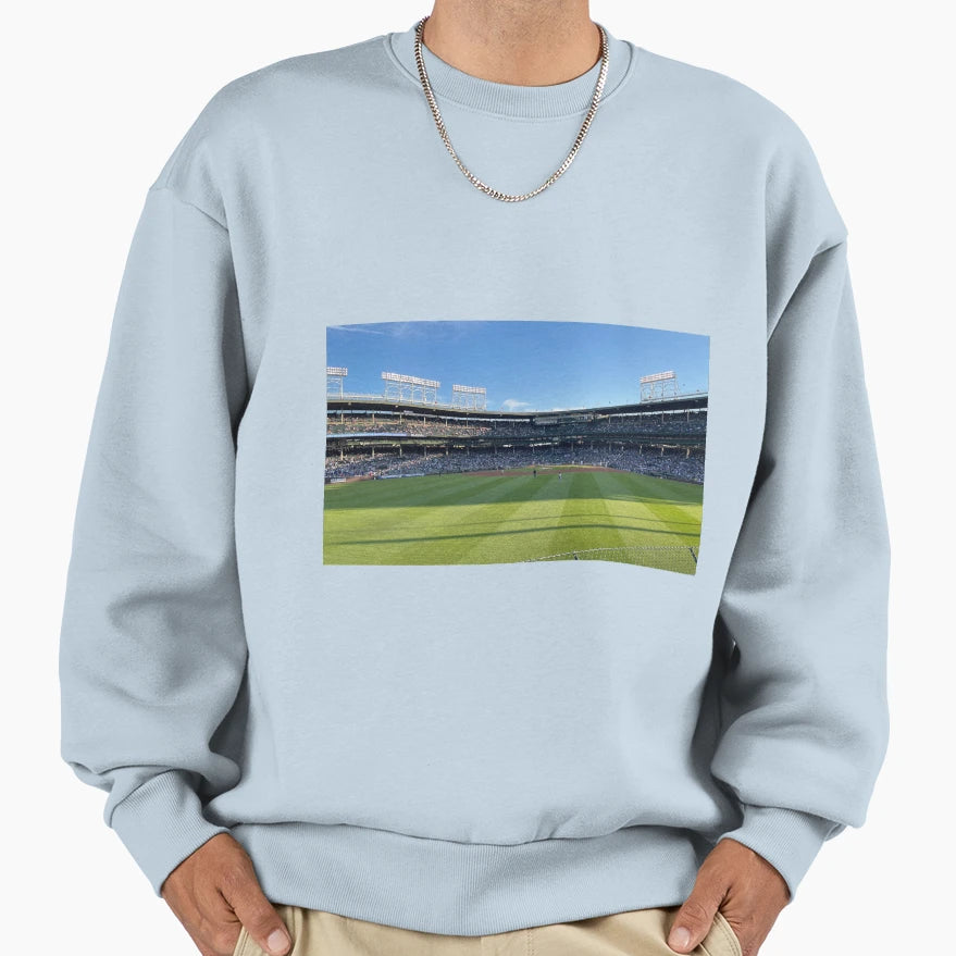 Wrigley Field Sweatshirt - Unique Graphic Unisex - T-Shirt, Sweatshirt, Hoodie