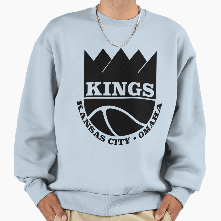 Kansas City Kings Omaha Sweatshirt - Casual Everyday Wear Men Women - T-Shirt, Sweatshirt, Hoodie
