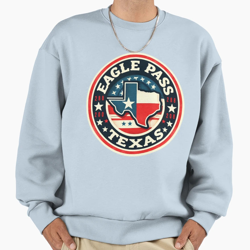 Eagle Pass Texas T-Shirt - Novelty Apparel for Adults - T-Shirt, Sweatshirt, Hoodie