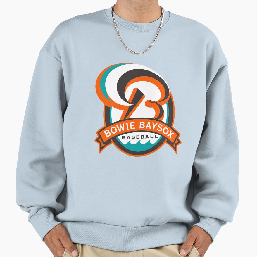 Baysox Bowie Baseball Sweatshirt - Streetwear Style Unisex - T-Shirt, Sweatshirt, Hoodie