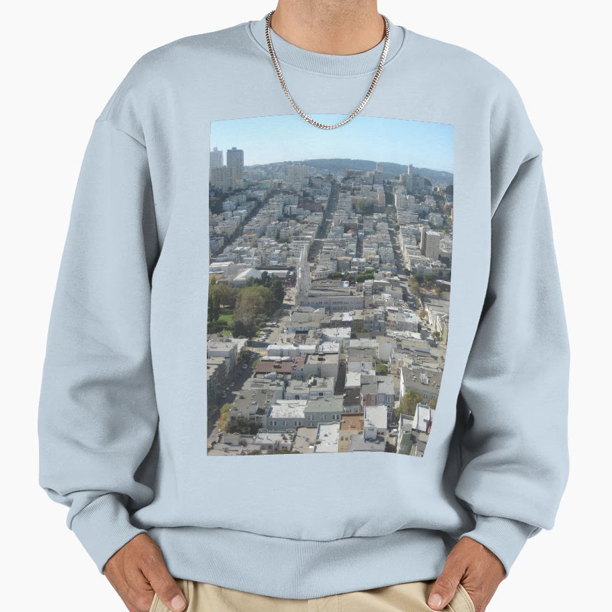 San Francisco Sweatshirt - Aesthetic Graphic Men Women - T-Shirt, Sweatshirt, Hoodie