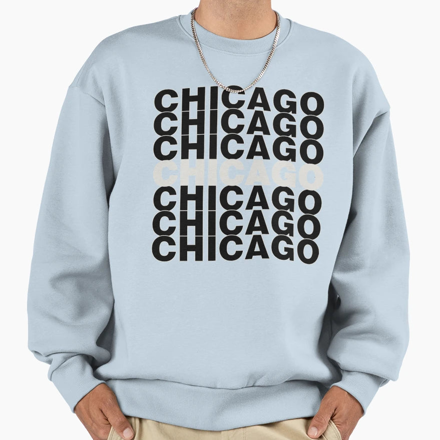 Chicago Sweatshirt - Fun Novelty Design Unisex - T-Shirt, Sweatshirt, Hoodie