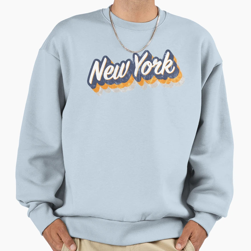 New York Sweatshirt - Novelty Apparel for Adults - T-Shirt, Sweatshirt, Hoodie