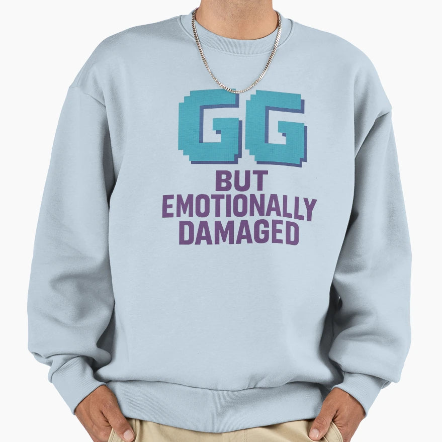 Gg Funny Gamer Sweatshirt - Custom Art Print Unisex - T-Shirt, Sweatshirt, Hoodie