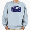 New York Bronx Navy Sweatshirt - Unique Graphic for Adults - T-Shirt, Sweatshirt, Hoodie
