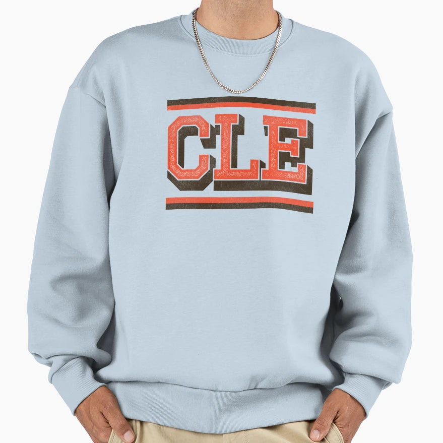 Cle Browns Sweatshirt - Minimalist Print Unisex - T-Shirt, Sweatshirt, Hoodie