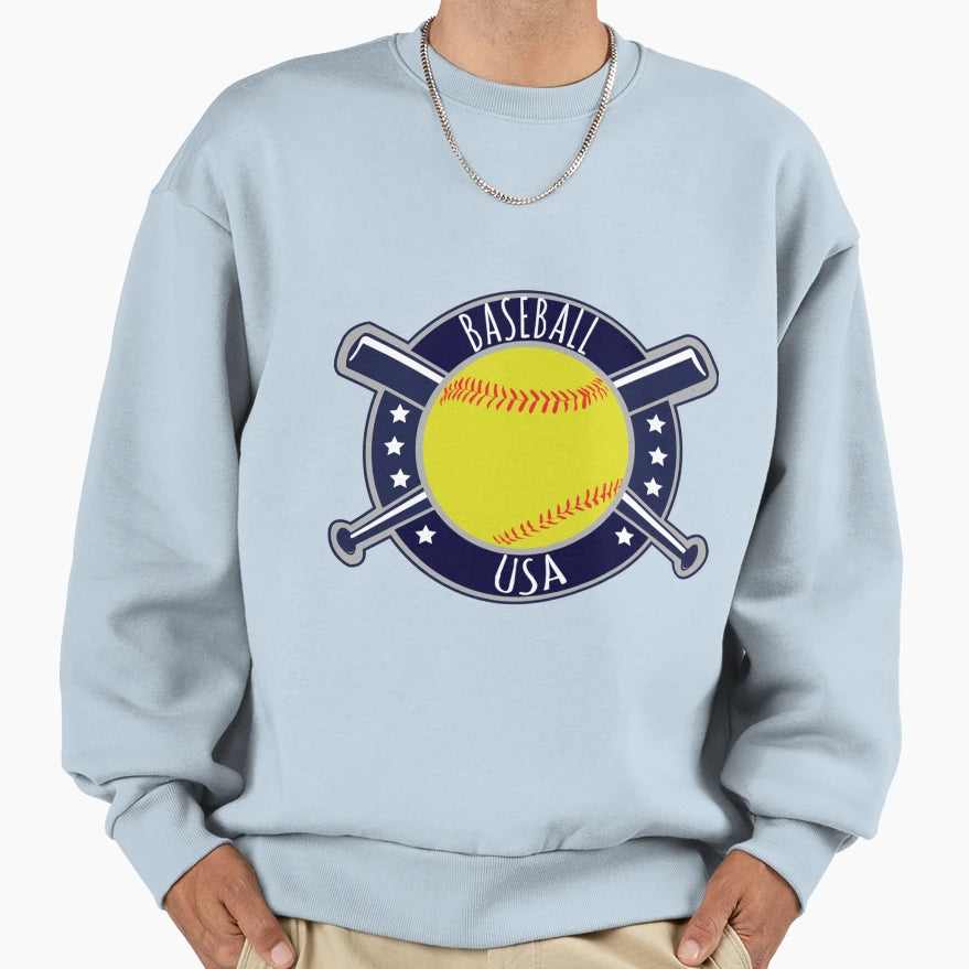 Hit Hard Run Fast Sweatshirt - Trendy Graphic for Adults - T-Shirt, Sweatshirt, Hoodie