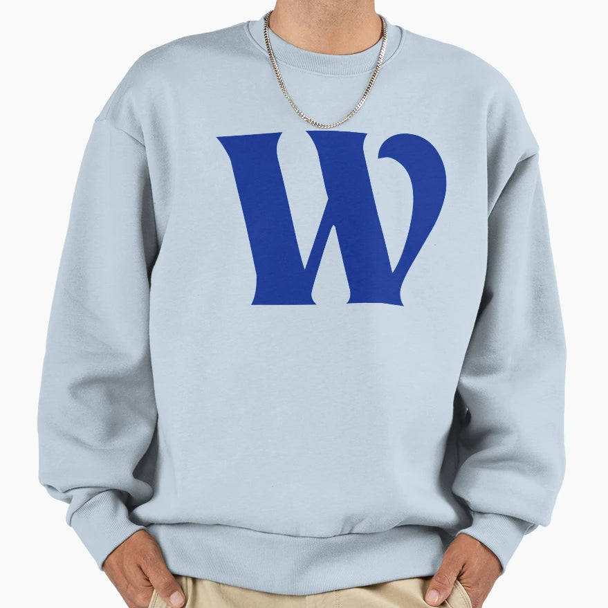 Letter W Sweatshirt - Graphic Print for Adults - T-Shirt, Sweatshirt, Hoodie