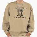 Come To Philly Crack Sweatshirt - Unique Graphic for Adults - T-Shirt, Sweatshirt, Hoodie