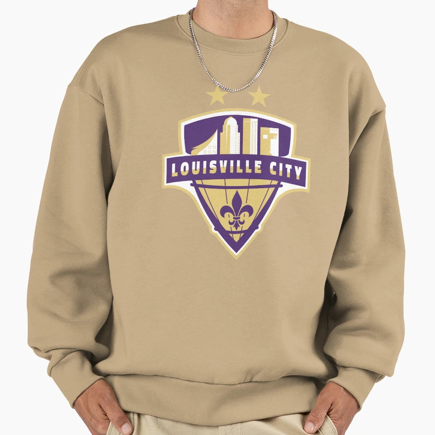 Louisville Fc Logo1 Sweatshirt - Novelty Apparel for Adults - T-Shirt, Sweatshirt, Hoodie