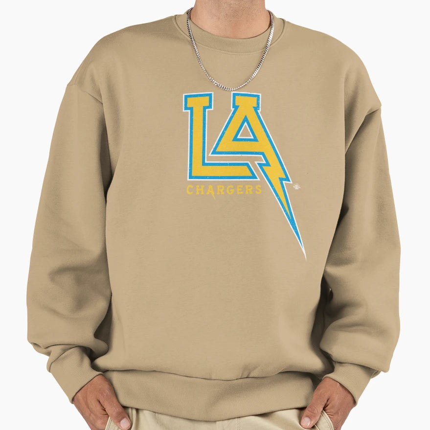 Los Angeles Chargers Damgoodgame Sweatshirt - Minimalist Print Unisex - T-Shirt, Sweatshirt, Hoodie