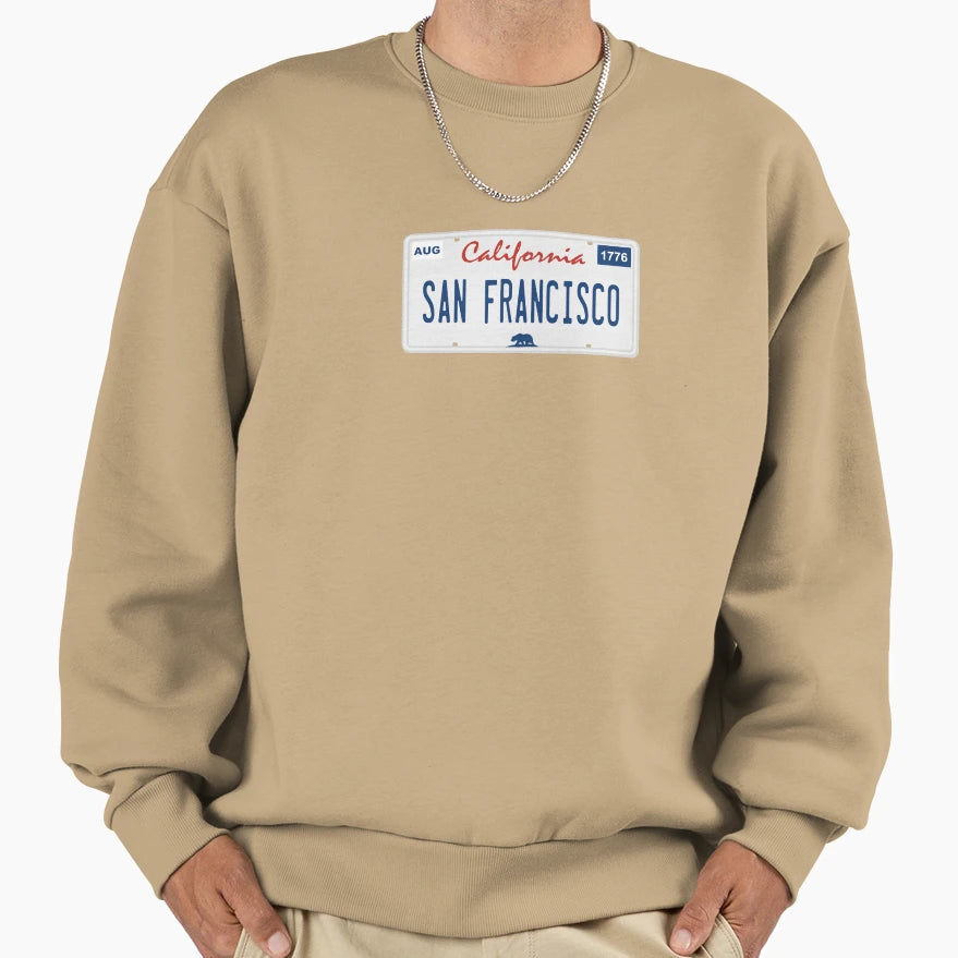 San Francisco Sweatshirt - Minimalist Print for Adults - T-Shirt, Sweatshirt, Hoodie