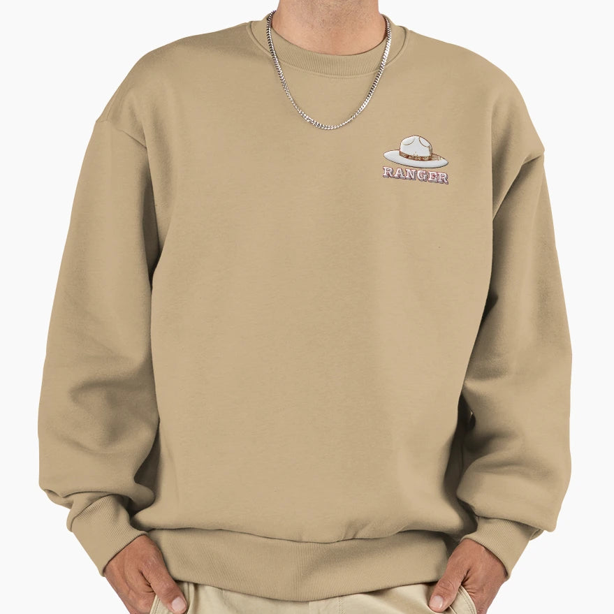 Ranger Sweatshirt - Minimalist Print for Adults - T-Shirt, Sweatshirt, Hoodie