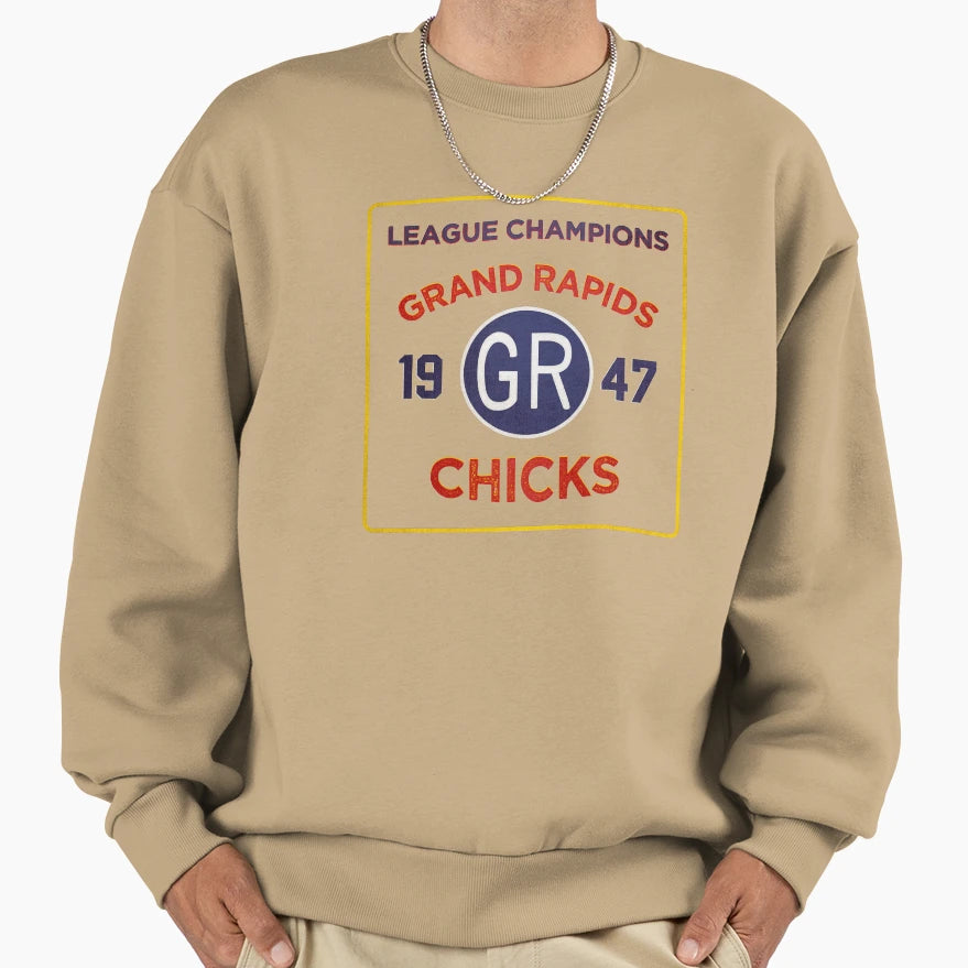 Grand Rapids Chicks Grand Rapids Sweatshirt - Aesthetic Graphic Unisex - T-Shirt, Sweatshirt, Hoodie
