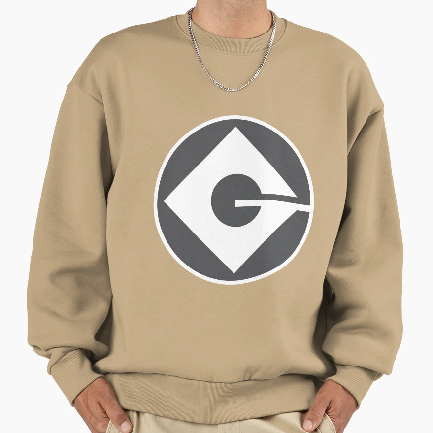 Gru G Logo Fan Art Sweatshirt - Novelty Apparel Unisex - T-Shirt, Sweatshirt, Hoodie