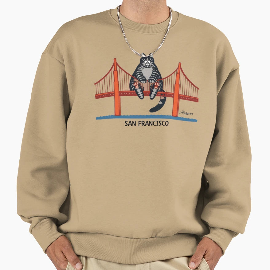 Project Hail Mary Funny Cat Golden Gate T-Shirt - Novelty Apparel Unisex - T-Shirt, Sweatshirt, Hoodie