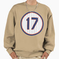 Keith Hernandez 17 Jersey Number Sweatshirt - Casual Everyday Wear Unisex - T-Shirt, Sweatshirt, Hoodie