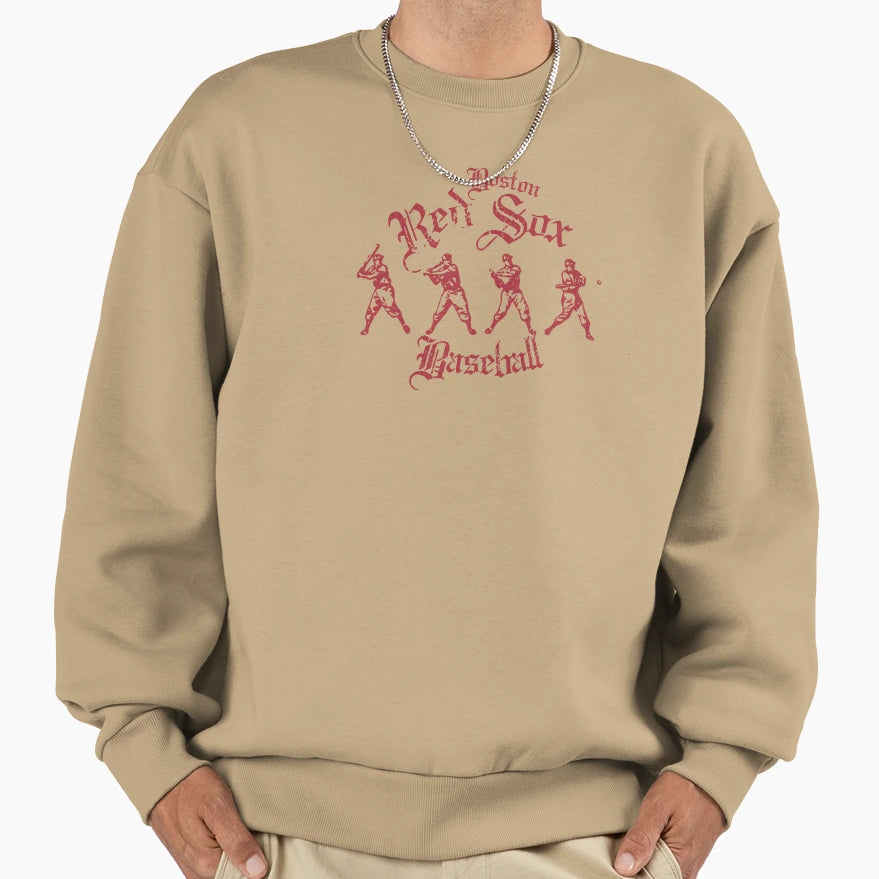 Red Sox Swing Sweatshirt - Aesthetic Graphic Unisex - T-Shirt, Sweatshirt, Hoodie
