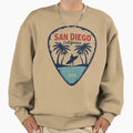 San Diego California Sweatshirt - Custom Art Print for Adults - T-Shirt, Sweatshirt, Hoodie
