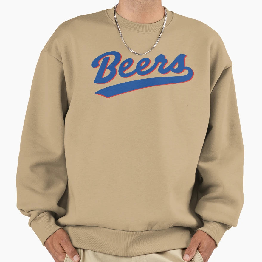 Beers Milwaukee Beers Sweatshirt - Custom Art Print for Adults - T-Shirt, Sweatshirt, Hoodie