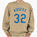 Sandy Koufax Sweatshirt - Aesthetic Graphic Men Women - T-Shirt, Sweatshirt, Hoodie