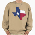 Texas Flag Greatest State America Sweatshirt - Aesthetic Graphic Unisex - T-Shirt, Sweatshirt, Hoodie