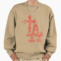 La Los Angeles Sweatshirt - Minimalist Print Men Women - T-Shirt, Sweatshirt, Hoodie