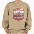Cincinnati Opening Day Emblem Sweatshirt - Streetwear Style Men Women - T-Shirt, Sweatshirt, Hoodie
