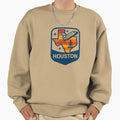 Houston Where Heritage Meets Sweatshirt - Custom Art Print for Adults - T-Shirt, Sweatshirt, Hoodie