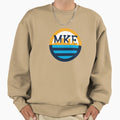 Milwaukee Skyline Peoples Flag Sweatshirt - Custom Art Print Unisex - T-Shirt, Sweatshirt, Hoodie