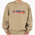 M Tex Oil Logo Sweatshirt - Minimalist Print Unisex - T-Shirt, Sweatshirt, Hoodie