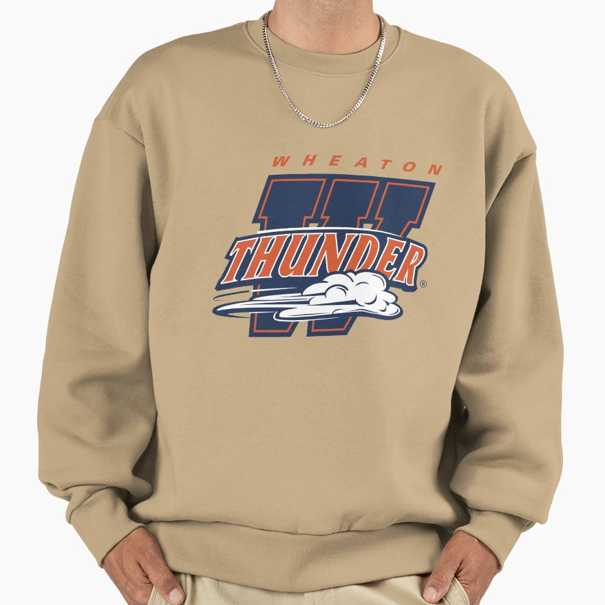 Wheaton College Thunder Sweatshirt - Unique Graphic Unisex - T-Shirt, Sweatshirt, Hoodie