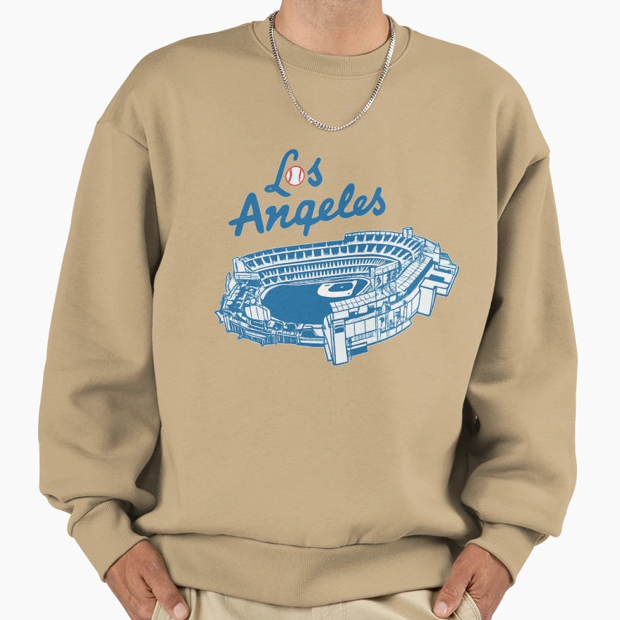 Los Angeles Stadium Sweatshirt - Graphic Print Men Women - T-Shirt, Sweatshirt, Hoodie
