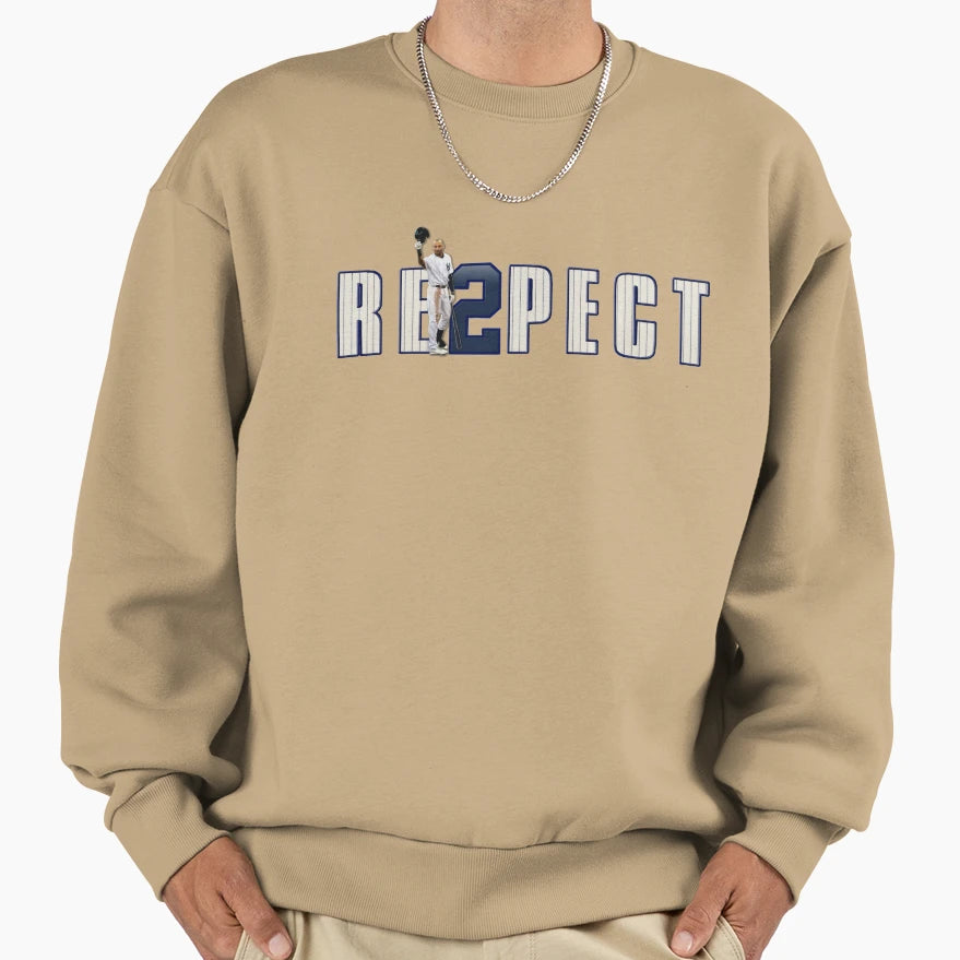 Derek Jeter Re2Pect Sweatshirt - Casual Everyday Wear for Adults - T-Shirt, Sweatshirt, Hoodie