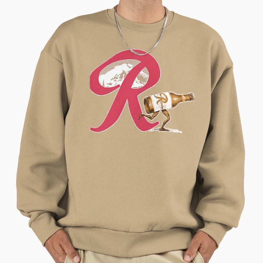 Brewery Rainier Logos Sweatshirt - Casual Everyday Wear Men Women - T-Shirt, Sweatshirt, Hoodie