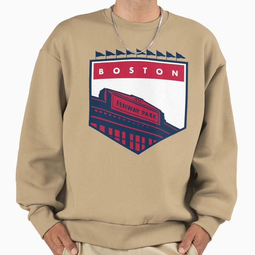 Fenway Park Sweatshirt - Unique Graphic Unisex - T-Shirt, Sweatshirt, Hoodie
