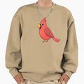 Red Cardinal Sweatshirt - Casual Everyday Wear Men Women - T-Shirt, Sweatshirt, Hoodie