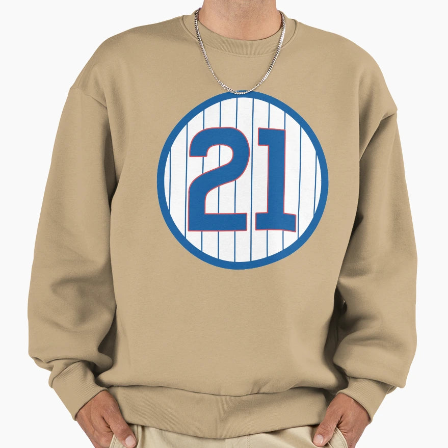 Sammy Sosa 21 Jersey Number Sweatshirt - Streetwear Style Men Women - T-Shirt, Sweatshirt, Hoodie